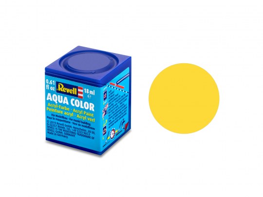 Matt Yellow (RAL 1017) Aqua Color Acrylic 18ml