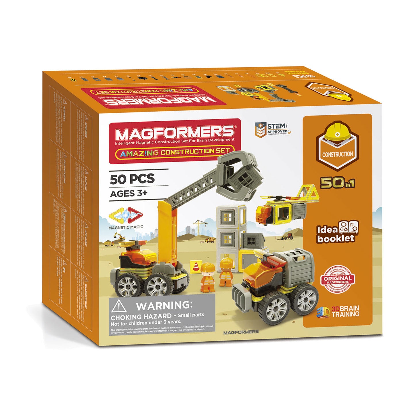 Magformers Constructon 50 Piece Set