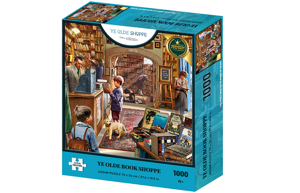 Ye Olde Book Shoppe 1000 Piece Jigsaw Puzzle