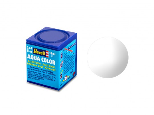 Clear Gloss Aqua Color Acrylic 18ml