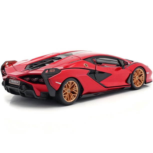 Bburago Lamborghini Sian FKP Red 1:24 Die Cast