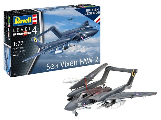 British Legends: Sea Vixen FAW 1:72 Scale Kit