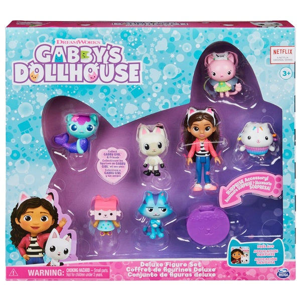 Gabbys Dollhouse Deluxe Figure Gift Set