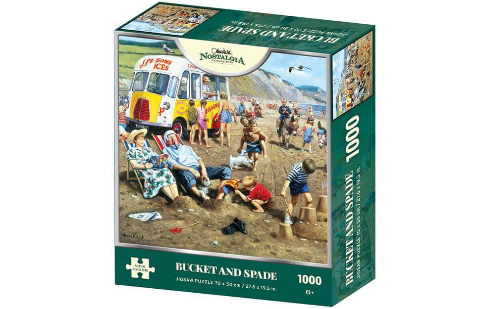 Bucket & Spade 1000 Piece Jigsaw Puzzle