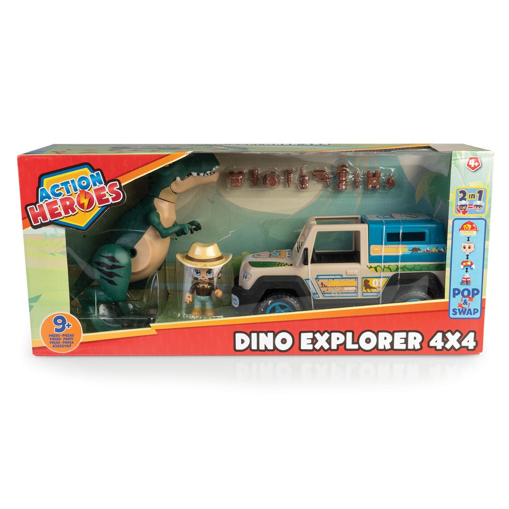 Action Heroes Dino Explorer 4X4