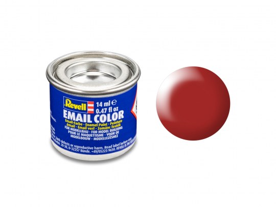 Silk Fiery Red (RAL 3000) Color Enamel 14ml