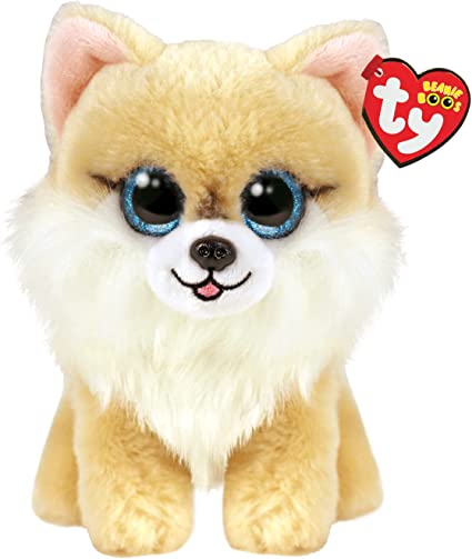 Honeycomb Corgi - Tan - Beanie Boo - Regular