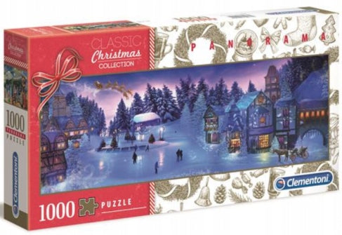 Clementoni Panorama Christmas 1000 piece Puzzle