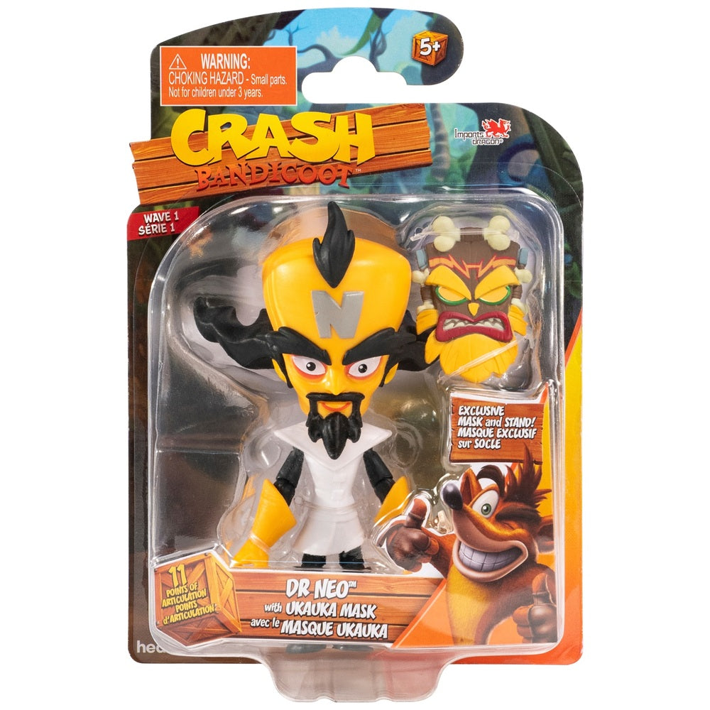 Crash Bandicoot: Dr Neo With Uka Uka Mask