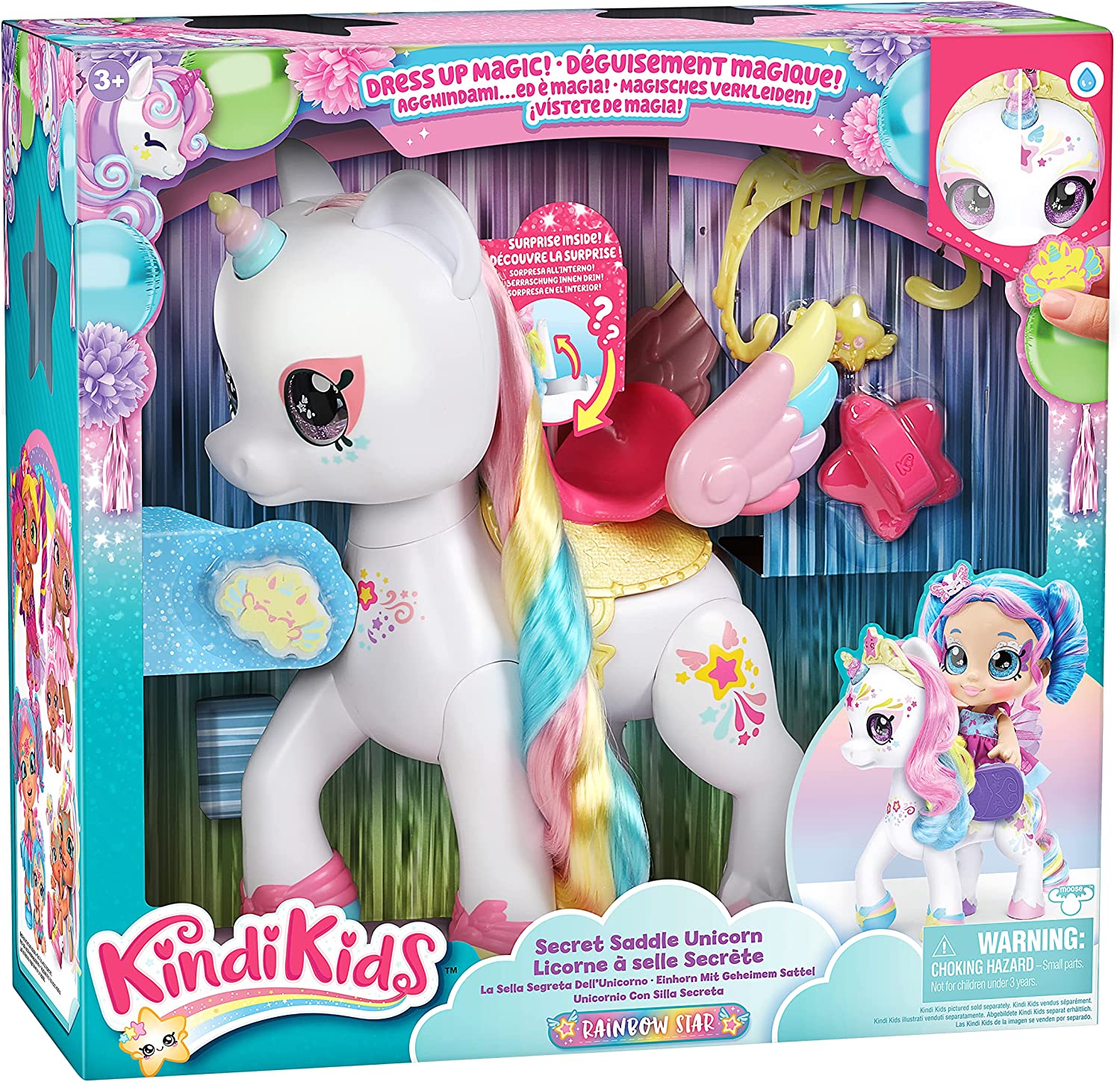 Kindi Kids Secret Saddle Unicorn