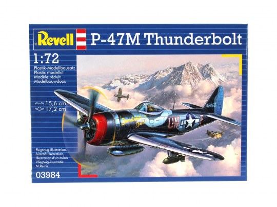 P-47 M Thunderbolt 1:72 Scale Kit