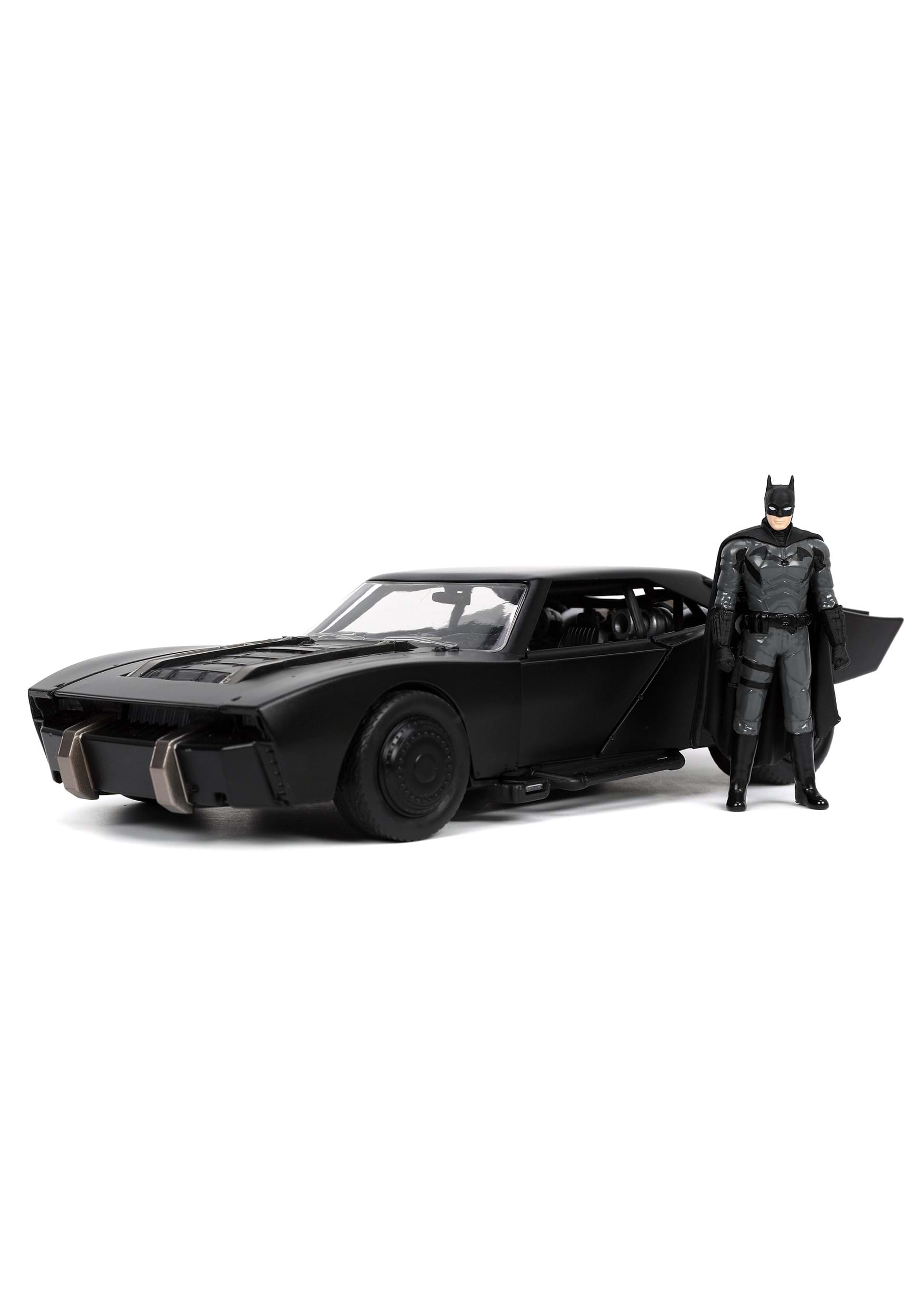 The Batman 1:24 Batmobile and Figure Set
