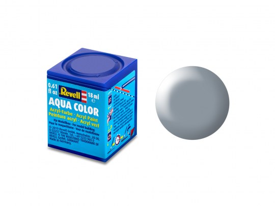 Silk Grey (RAL 7001) Aqua Color Acrylic 18ml