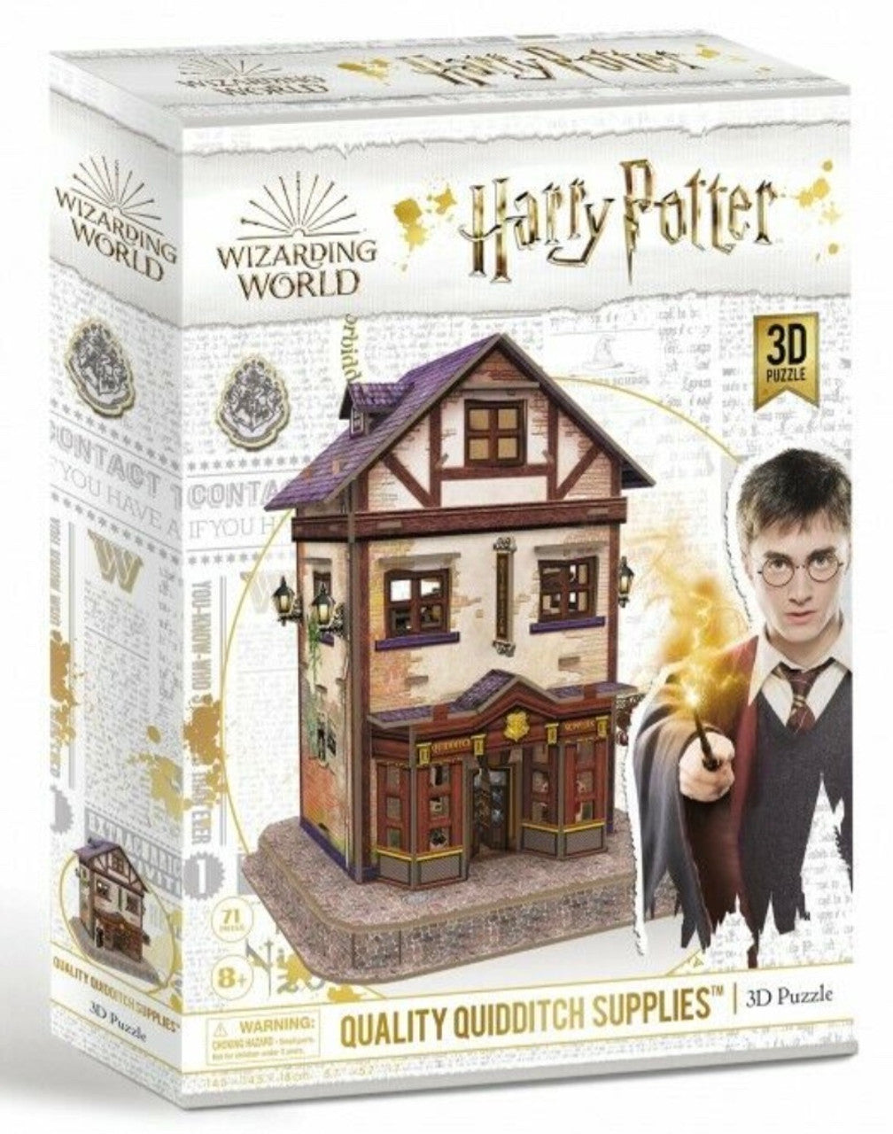 Harry Potter Quidditch Shop 3D Puzzle