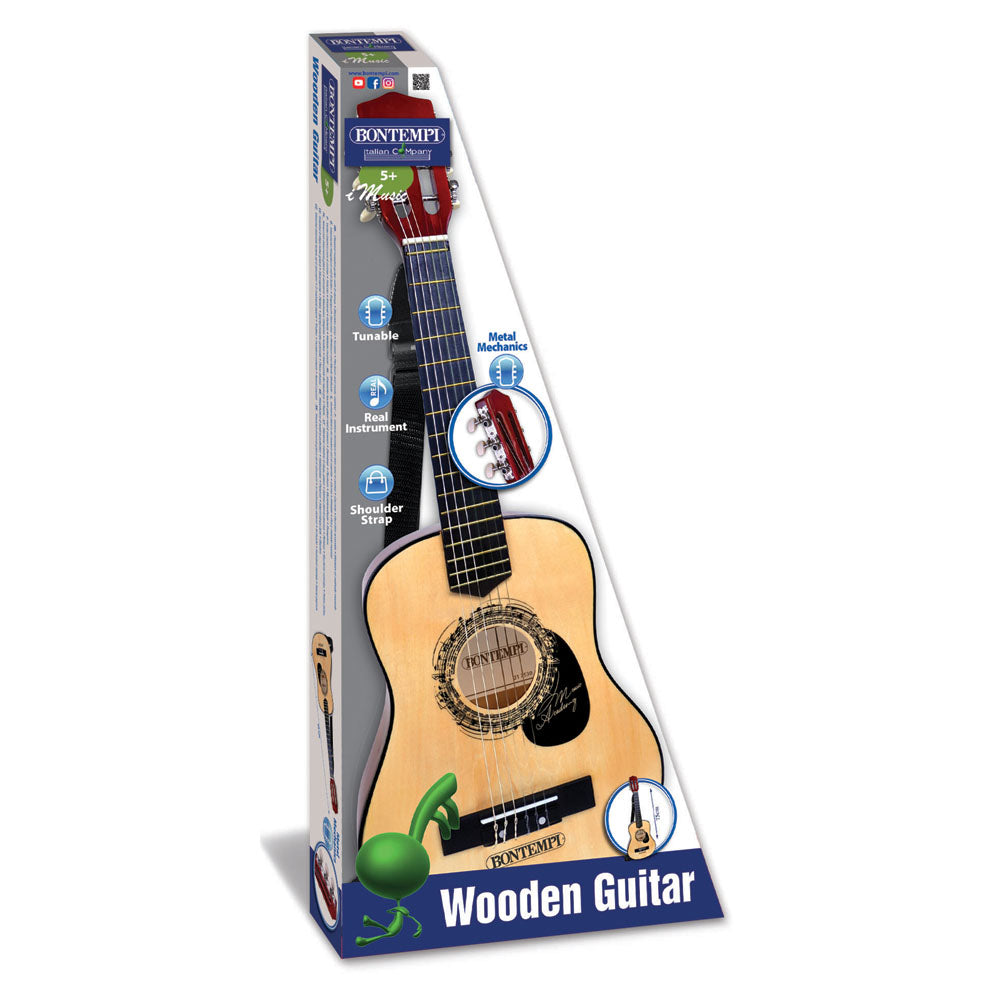 Bontempi 75Cm Wooden Guitar