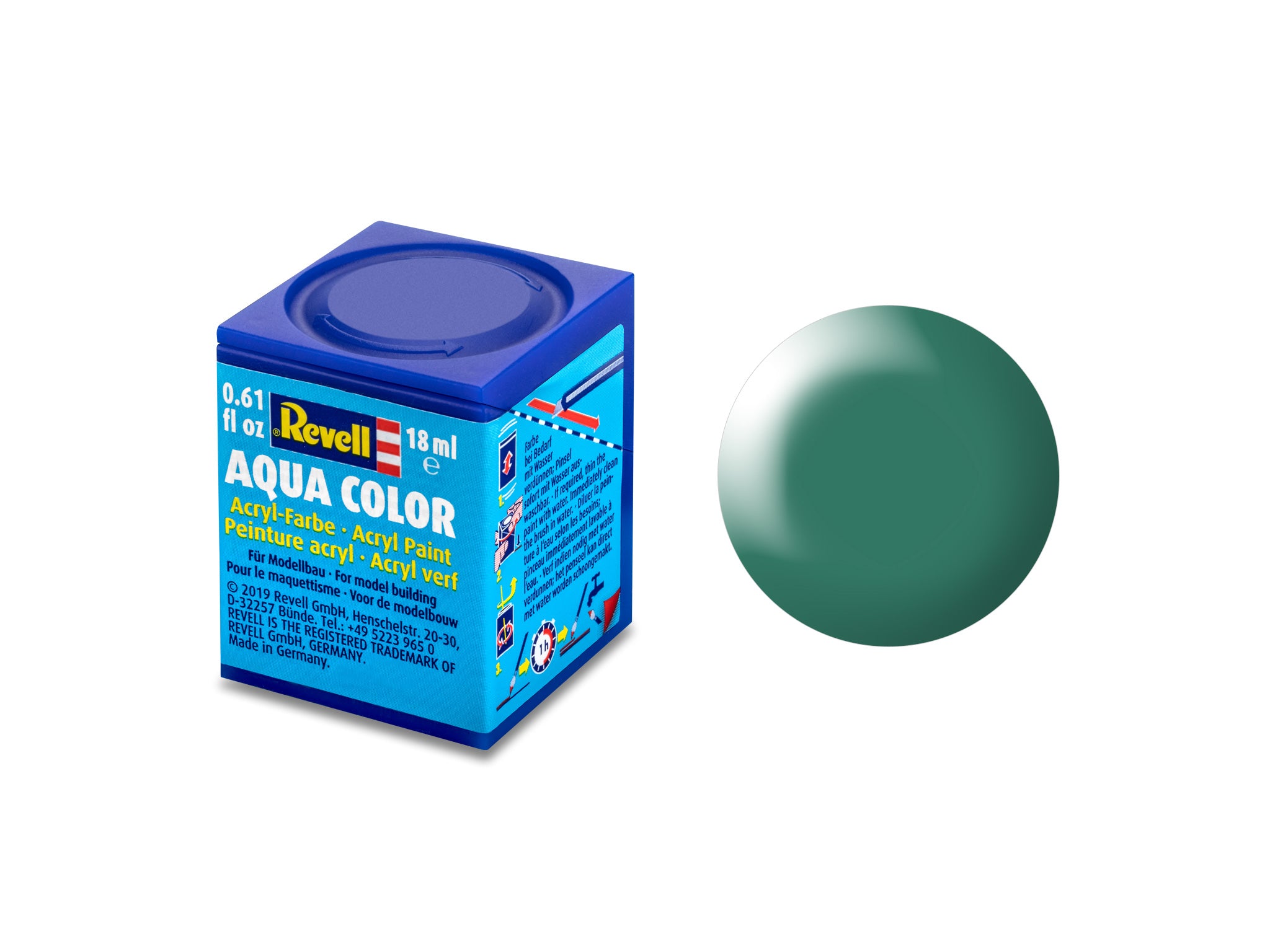 Silk Patina Green (RAL 6000) Aqua Color 18ml