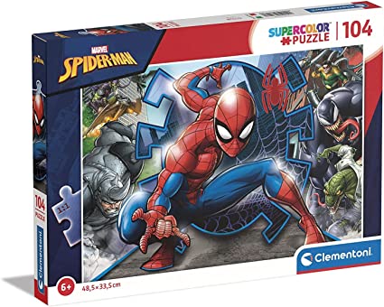 Clementoni Spiderman 104 Piece Jigsaw