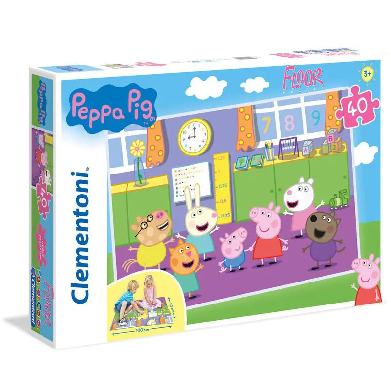 Clementoni Peppa Pig 40 Piece Floor Jigsaw Puzzle