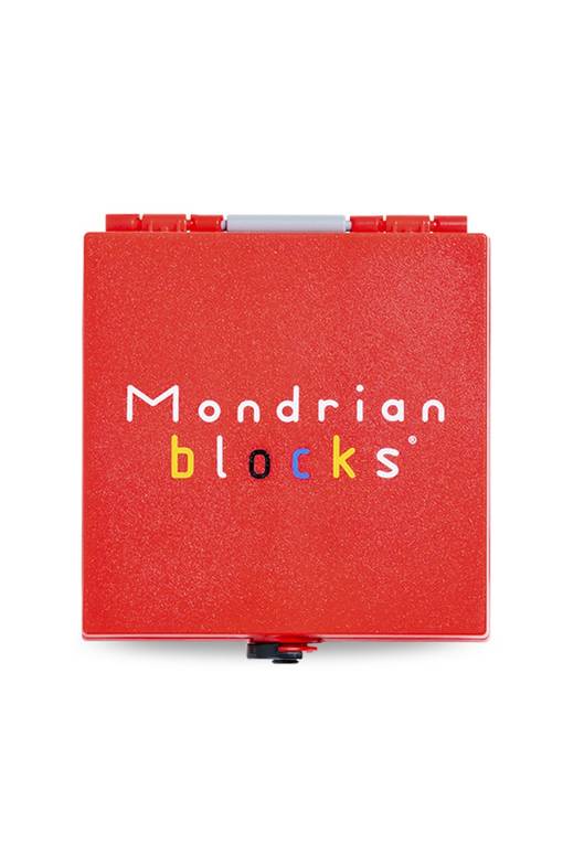 Mondrian Red Blocks
