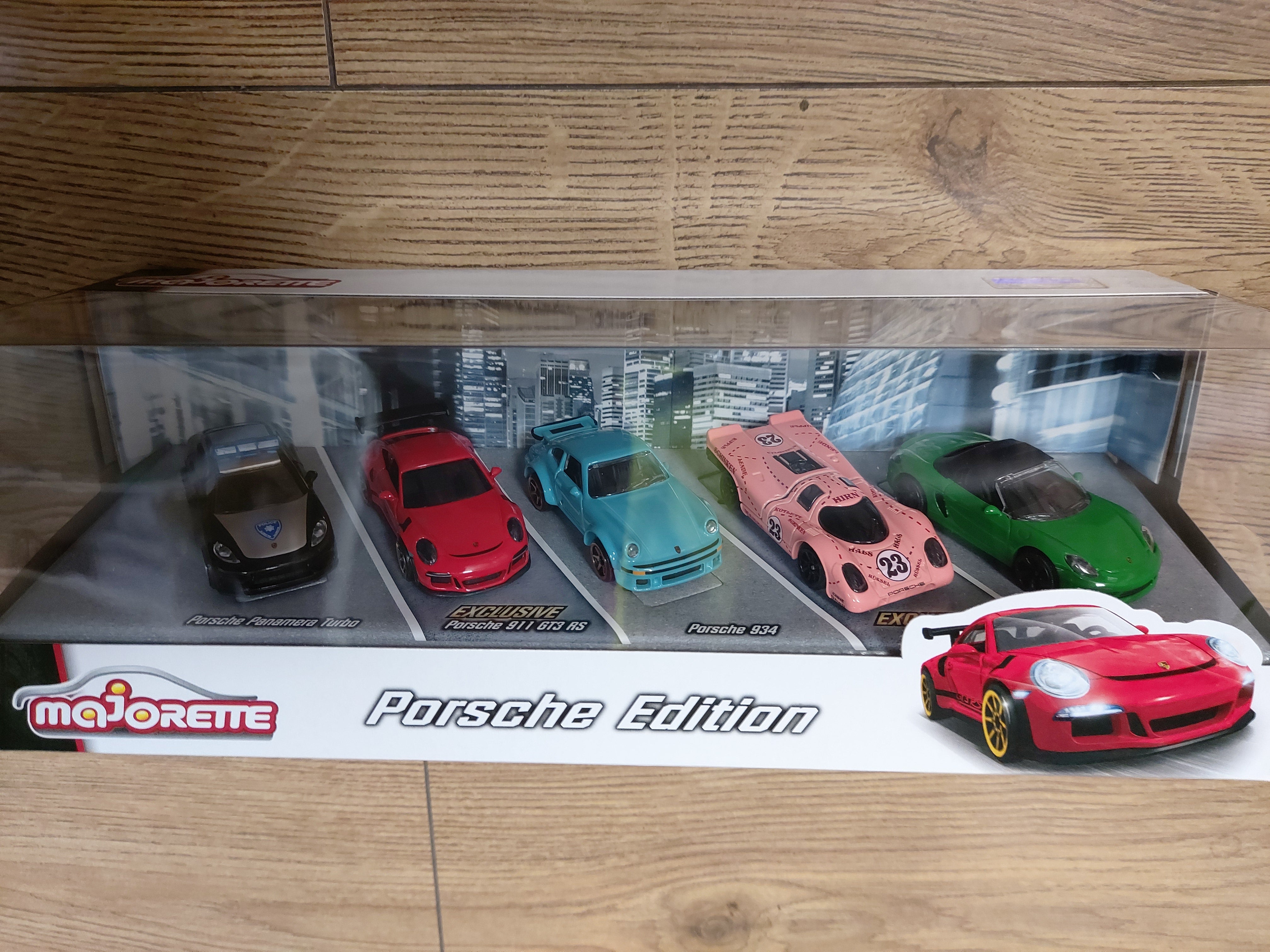 Majorette Porsche 5 Pack Die Cast Set
