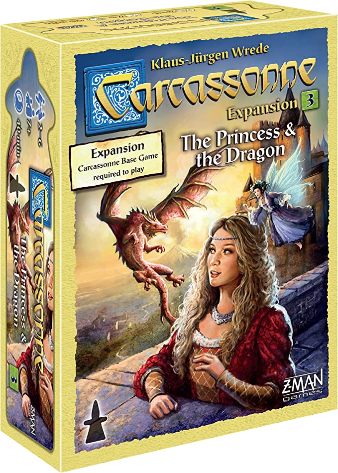 Carcassonne Expansion: The Princess and the Dragon