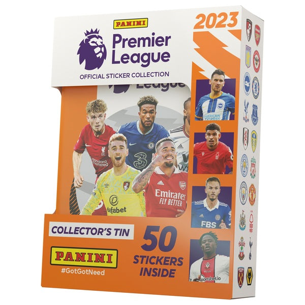 Premier League Sticker Pocket Tin