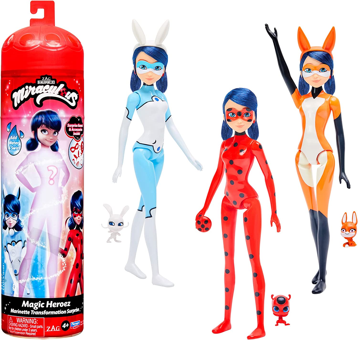 Miraculous Lady Bug Magic Heroes Assorted