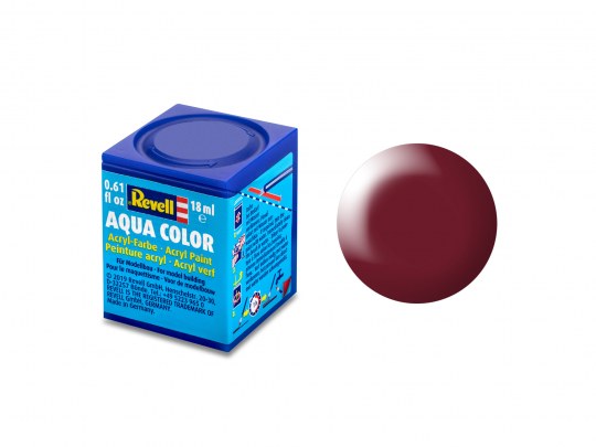 Silk Purple Red(RAL 3004)Aqua Color Acrylic 18ml