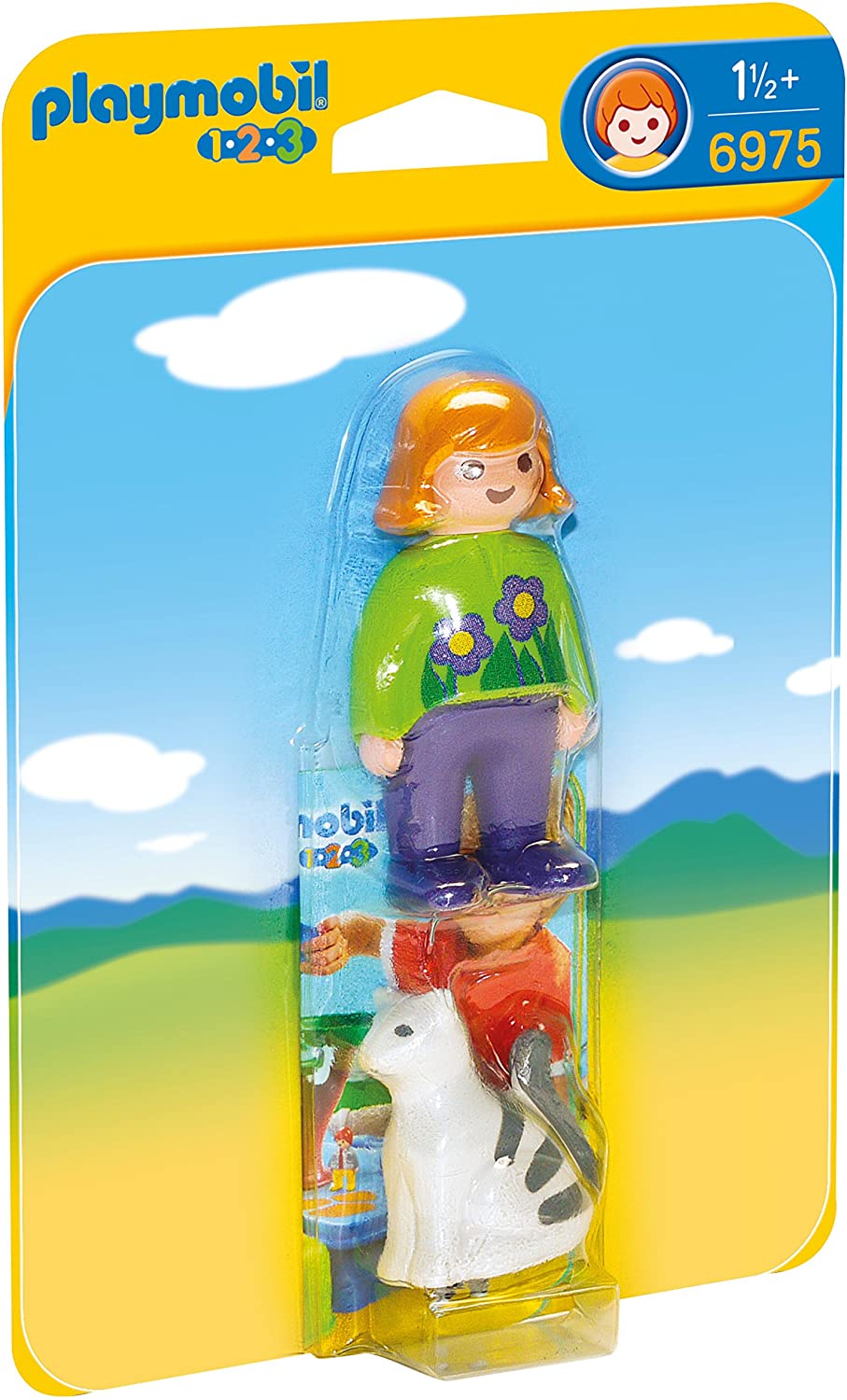 Playmobil 123 Woman With Cat