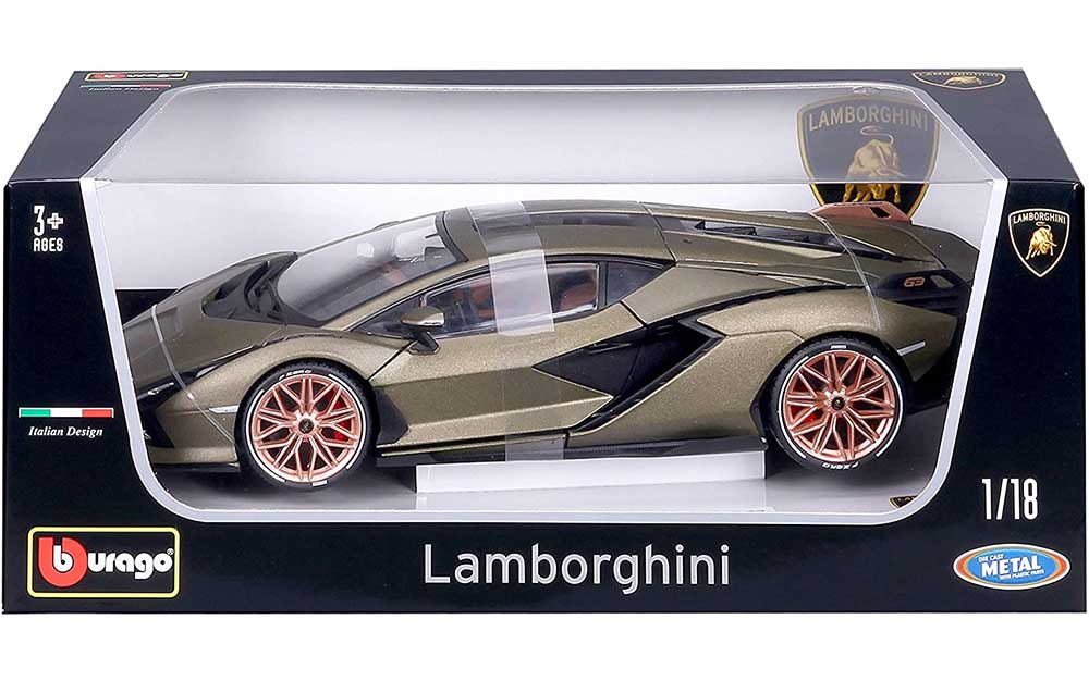 Bburago Lamborghini Sian 1:18 Scale Die Cast Model