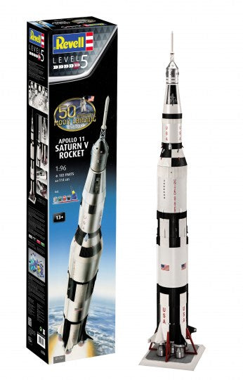 Revell Gift Set Apollo 11 Saturn V Rocket