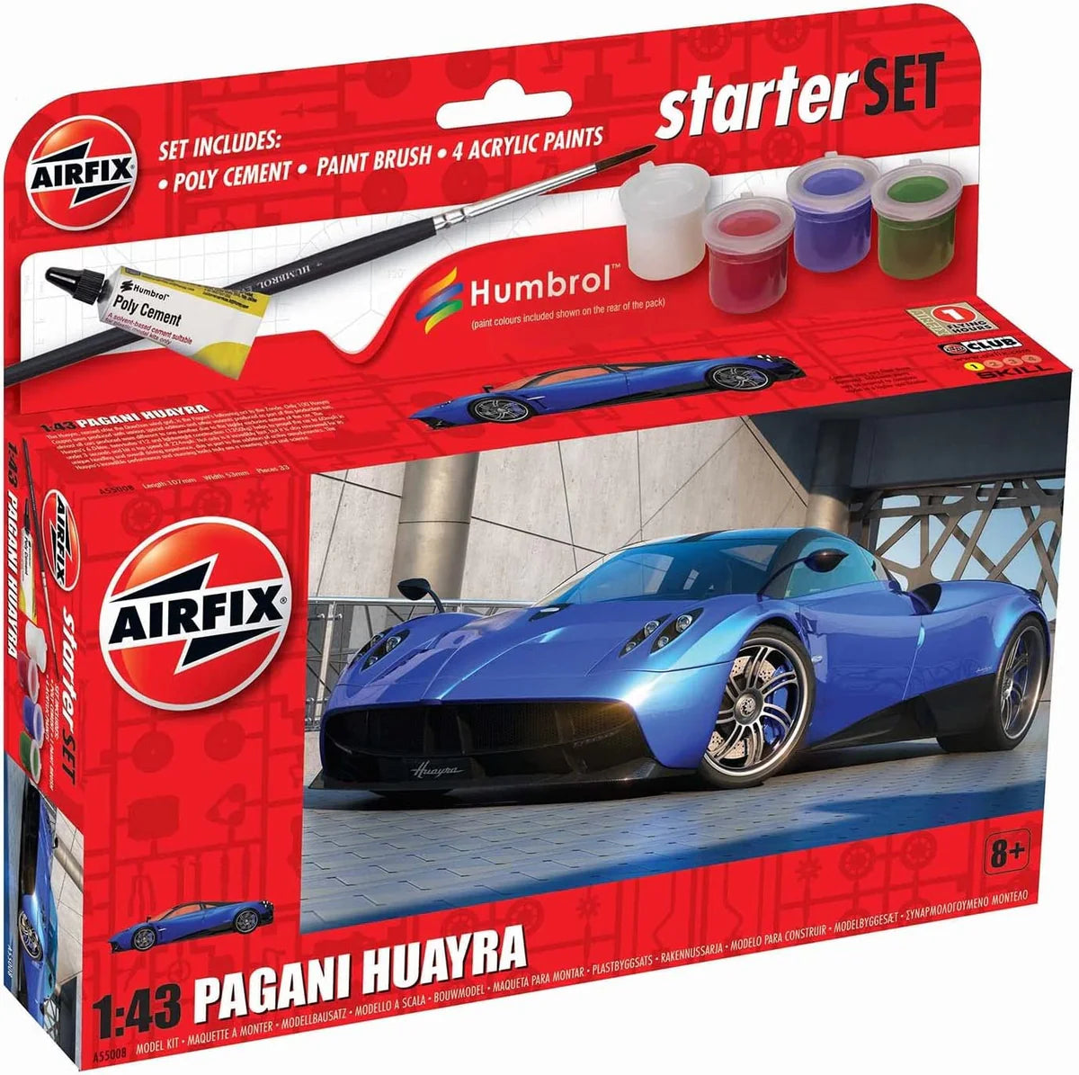Airfix Pagani Huayra Starter Set