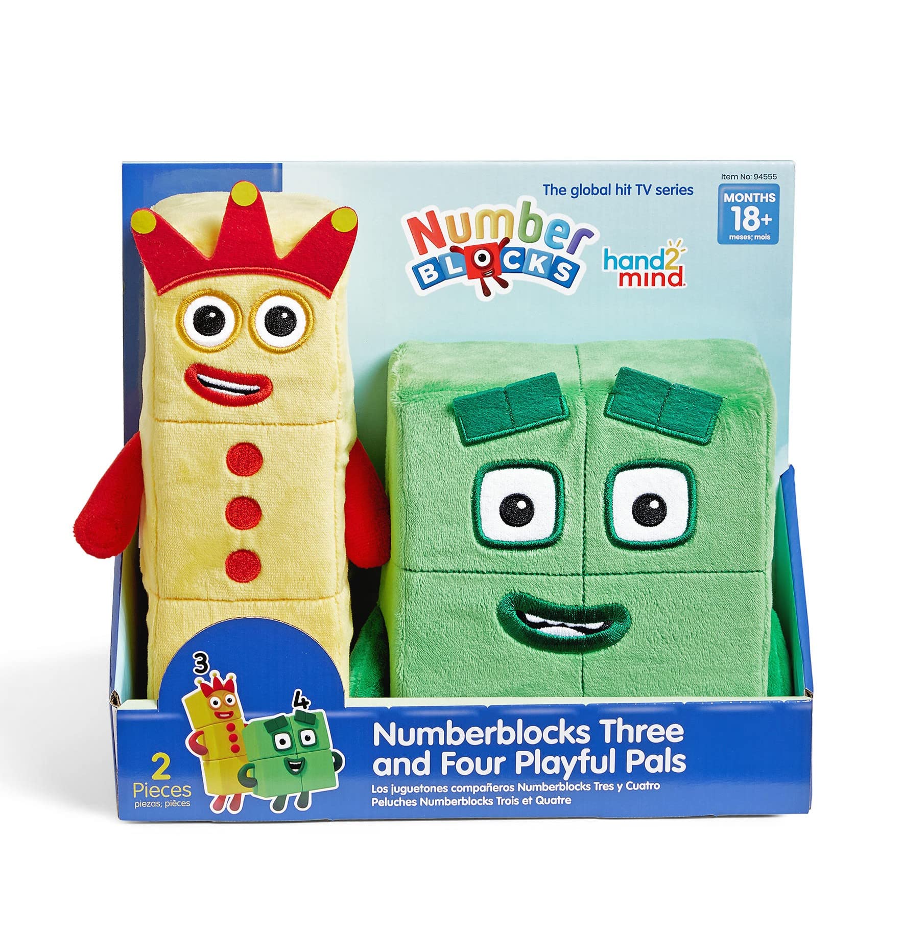 Numberblocks Three And Four Playful Pals