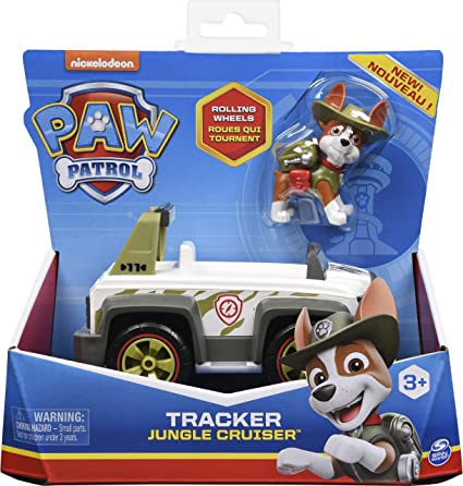 Paw Patrol Tracker and Jungle Cruiser