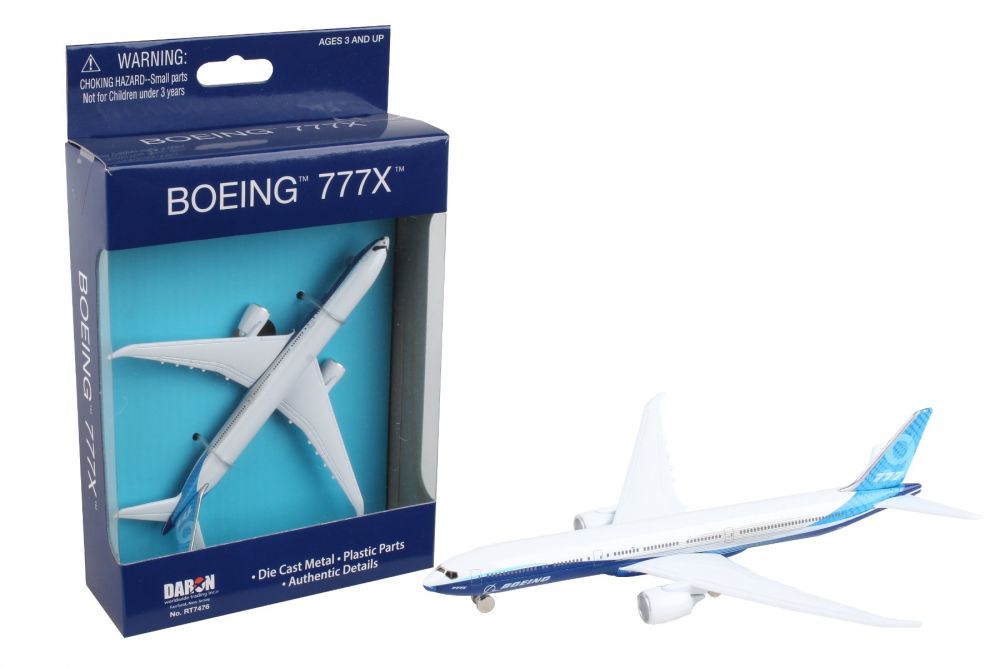 Boeing 777X Die Cast Plane