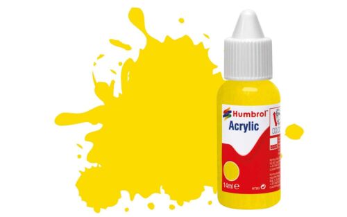 Humbrol Acrylic 69 Yellow - Gloss