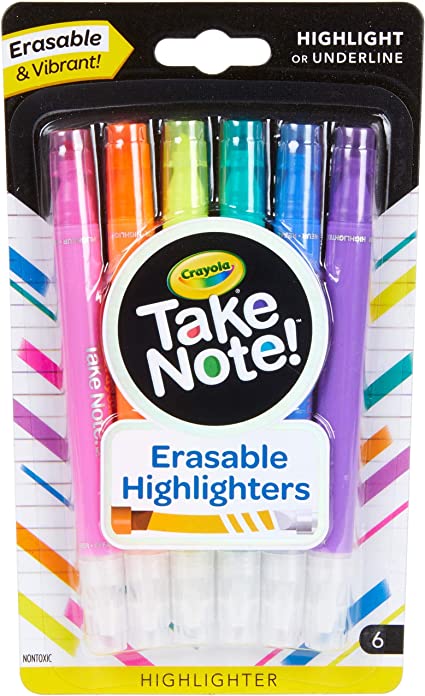 Crayola Take Note Highlighters