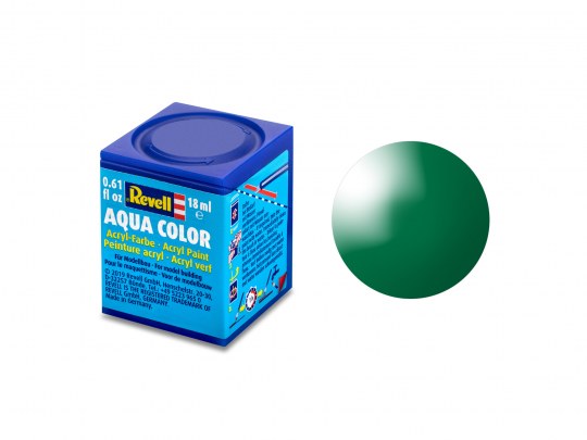 Gloss Emerald Green (RAL 6029) Aqua Color 18ml