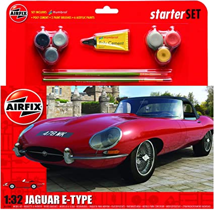 Airfix Jaguar E-Type Starter Set