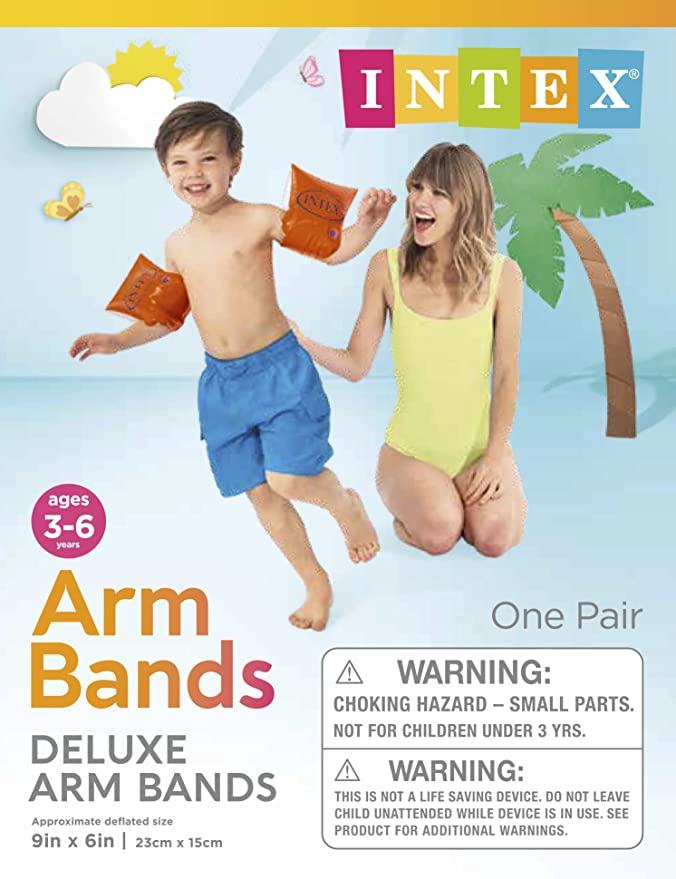 Deluxe Arms Bands 9 x 6 (Ages 3-6)