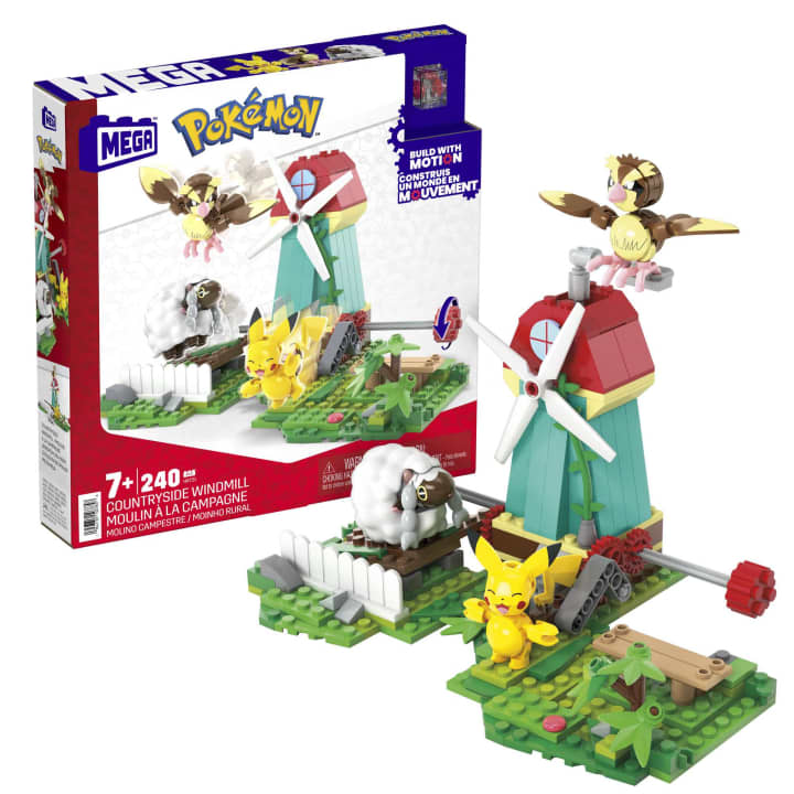 Pokemon Country Windmill 240 Piece Playset