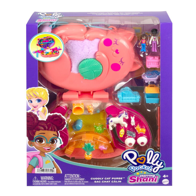 Polly Pocket Cuddle Cat Compact