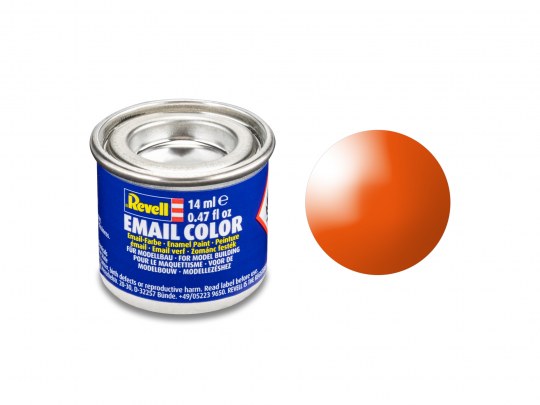 Gloss Orange (RAL 2004) Color Enamel 14ml
