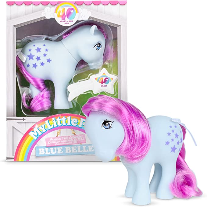 My Little Pony 40th Anniversary Blue Belle Pony