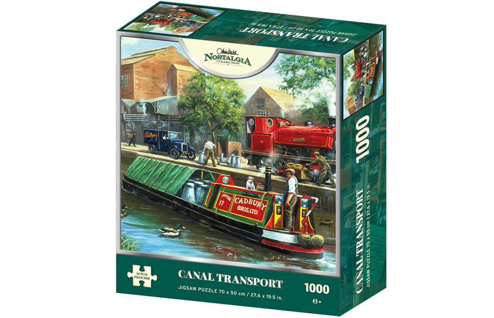 Canal Transport 1000 Piece Jigsaw Puzzle