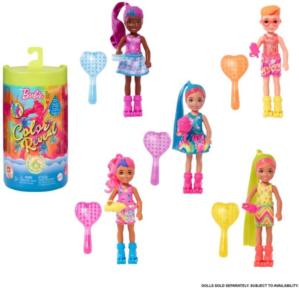 Barbie Colour Reveal Neon Doll