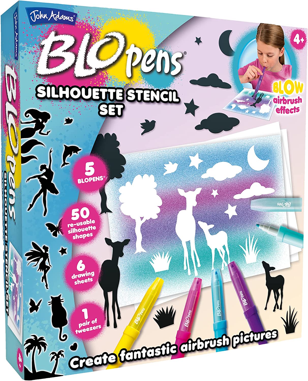 BLOPENS® Silhouette Stencils