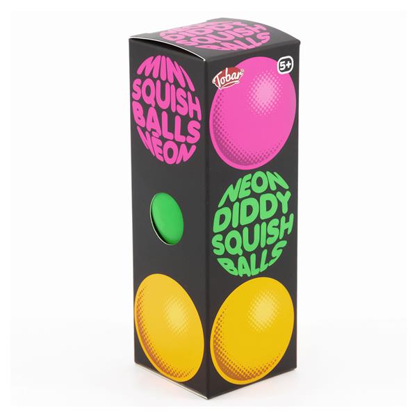Neon Diddy Squish Balls 3 pack