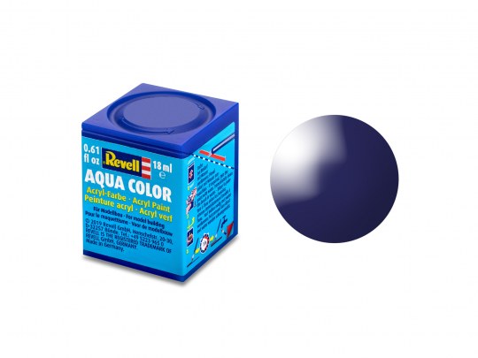 Gloss Night Blue (RAL 5022) Aqua Color 18ml