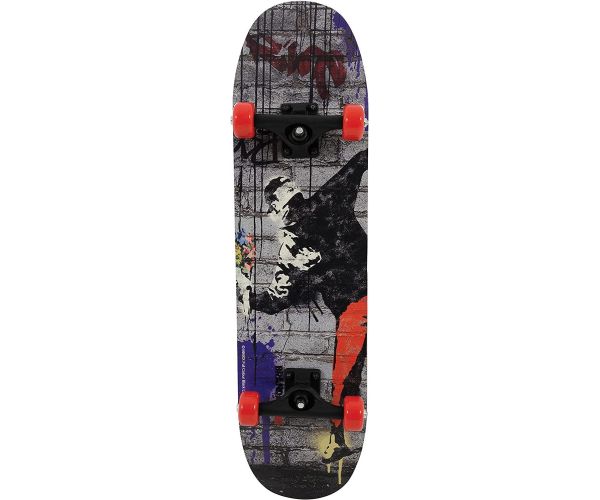 Banksy Flower Bomber Skateboard